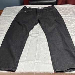 Enyce Men's Charcoal Relaxed Jeans Y2K size 40/32
